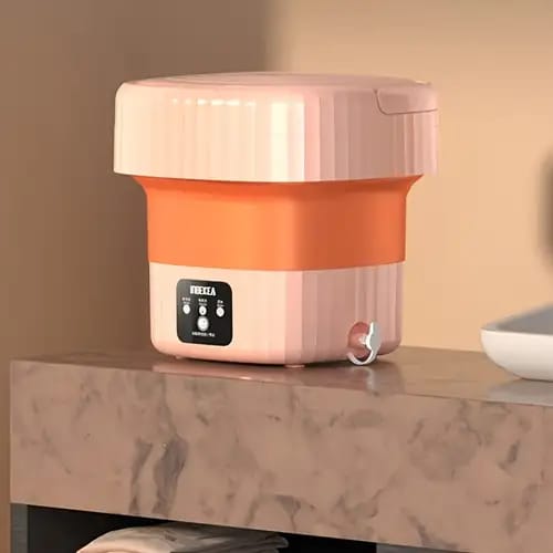 MINI LAVADORA PORTÁTIL PLEGABLE CON CENTRIFUGADO