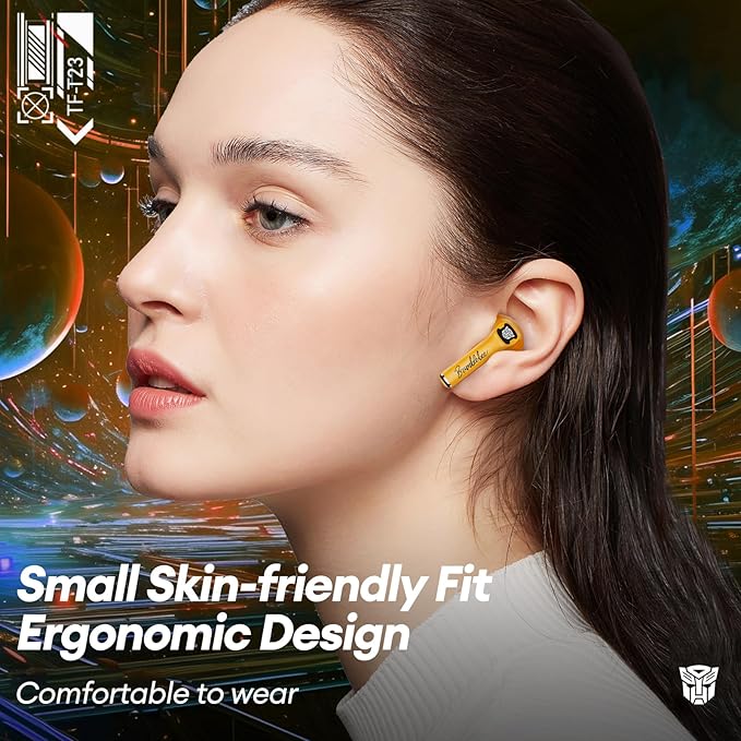 Transformers Auriculares inalámbricos Bluetooth con micrófono inteligente con cancelación de ruido