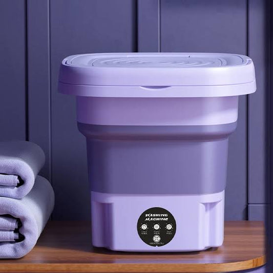 MINI LAVADORA PORTÁTIL PLEGABLE CON CENTRIFUGADO